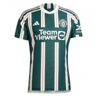 Camisa de time de futebol Manchester United Joshua Zirkzee #11 Replicas 2º Equipamento 2024-25 Manga Curta